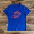 Vintage 90s/2000s/y2k blue lot M t-shirt