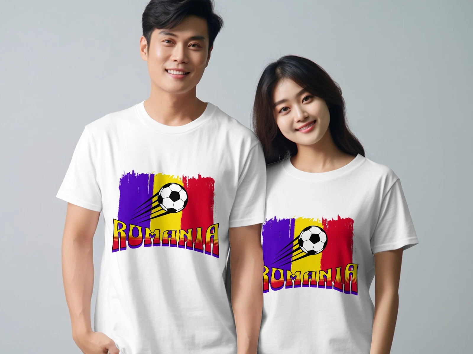 Romania Football T-Shirt European Tournament Unisex Soccer TShirt Euros 2024