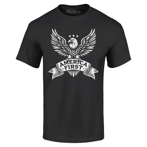 America First Eagle T-shirt United States of America Patriotic Shirt