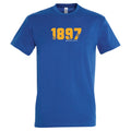 Mansfield Town Football Shirt 1897 Est Year Retro Gift Casual T Shirt
