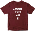 Is My Bike OKAY? T-shirt Cyclist Biker Motor Bike Racing Ride Funny Novelty Tee