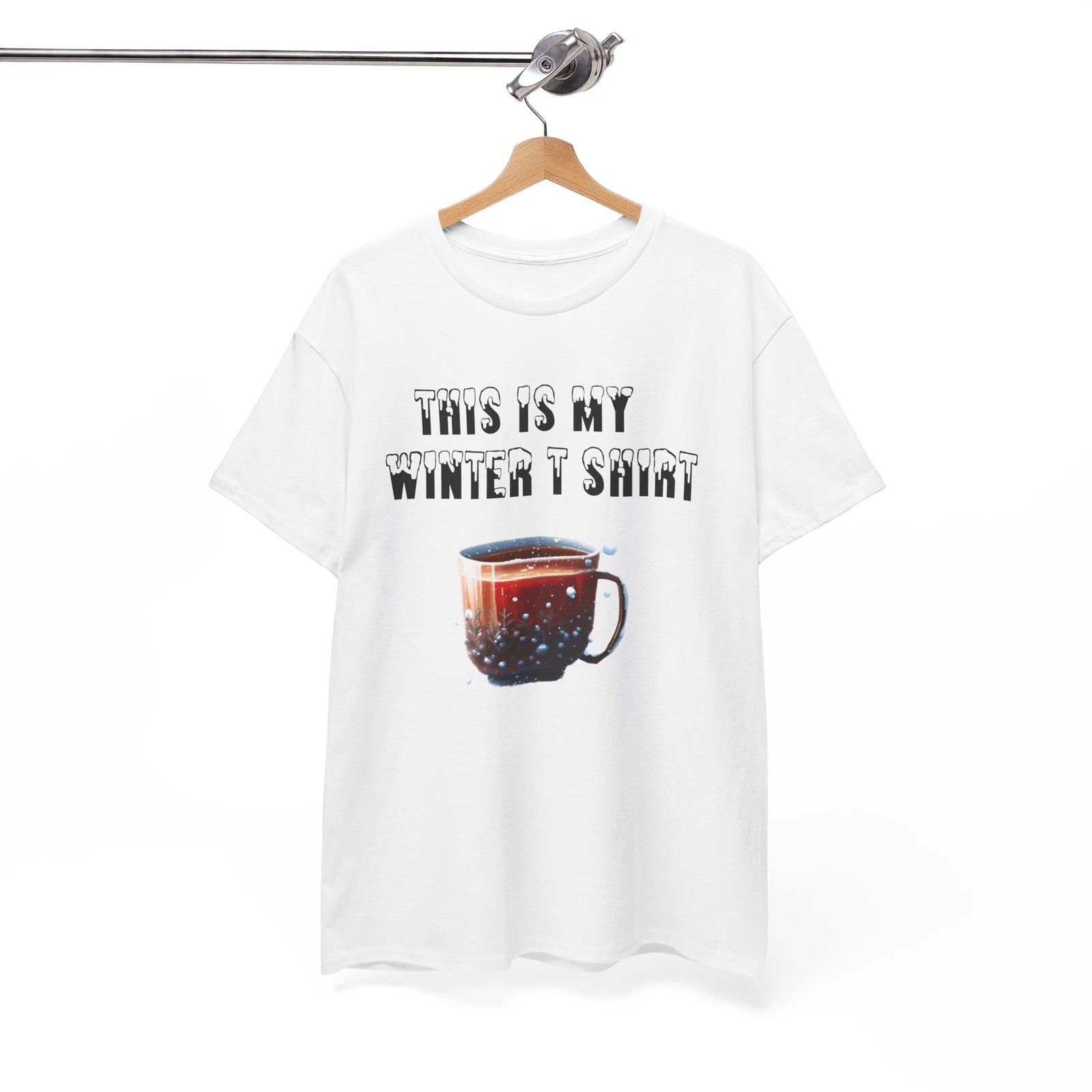 Winter T Shirt | Snowflake T-Shirt | Chic & Trendy Winter Inspired Tee