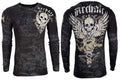 Archaic By Affliction Men's Thermal Shirt Tramp
