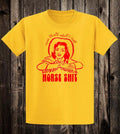 Novelty T Shirt Retro Pinup Cowgirl Thats What I Call Horse Sh*t 70's Western