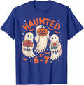 Meme Scary Halloween Haunted by 6 7 Six Seven Unisex T-Shirt