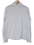 Suitsupply Polo T-Shirt Slim Fit Grey Cotton 41/42/16/16.5