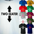 Two Seater Arrows Mens T Shirt Flirting Funny College Sarcastic Humor Gift Tee