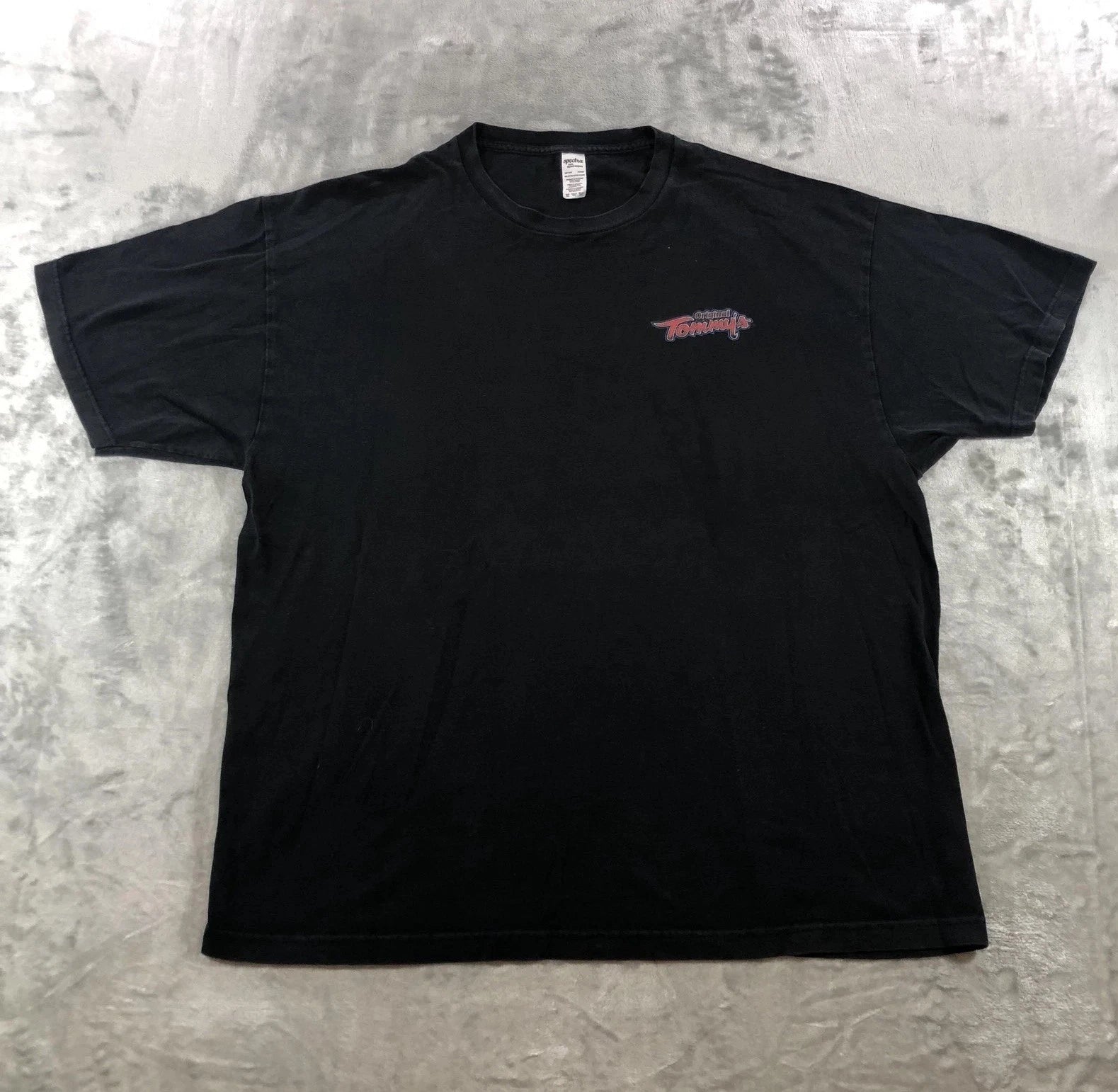 Spectra USA Shirt Mens 2XL Black Original Tommy's Hot Rod Cars Graphic Tee