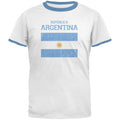 World Cup Distressed Flag Republica Argentina Men's Ringer T-Shirt