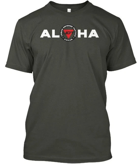 Urban Defense Tactics Aloha T-Shirt Made in the USA Size S to 5XL