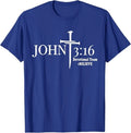 John 3 16 Devotional Team God Christian T-Shirt