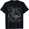 Grunge Goth Alt Skull Vintage Graphic T-Shirt