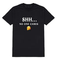 Hanger Craft Unisex NO ONE CARES Printed T-Shirt Funny Sarcasm Humor Tee Top Gif