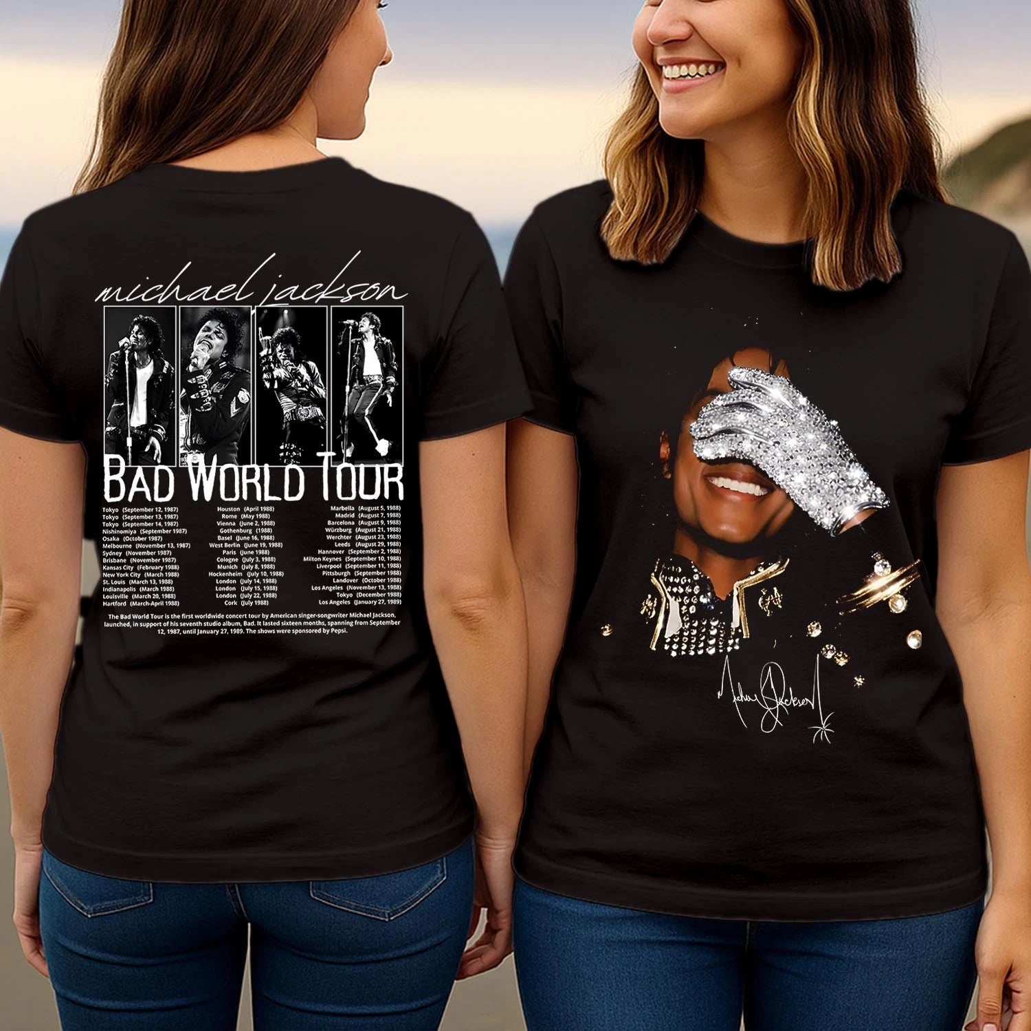 Michael Jackson King of Pop Shirt Beat It Thriller T-shirt MJ-3