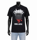 New Crooks Castles Streetwear Medusa C2110714 Black Mens S/S T Shirt RCRCA-15