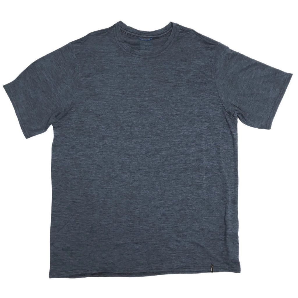 Patagonia Mens Capilene Cool Daily S/S T-shirt - Smolder Blue/Smolder Blue X-Dye