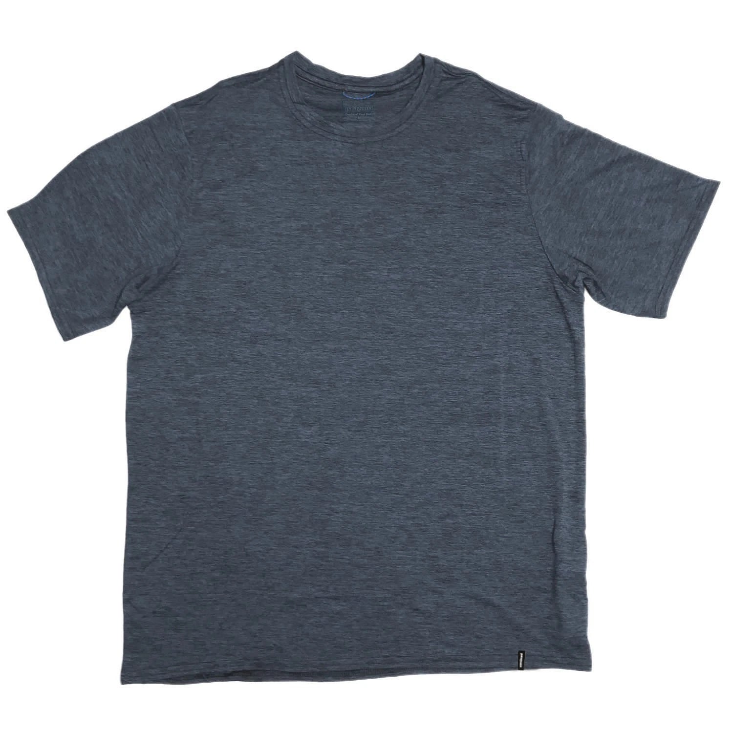 Patagonia Mens Capilene Cool Daily S/S T-shirt - Smolder Blue/Smolder Blue X-Dye