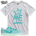 Shirt To Match 1 Washed Teal Unisex Tee Sneaker Shirt Me Shirt For Sneaker Tee