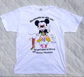 Punk Sex Mickey T-Shirt White M Size Seditionaries Style
