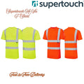2 Pack Hi Viz Visibility T Shirt Safety Work High Vis Two Tone Short Sleeve Tee