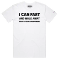 VOICEART What is Your Superpower Funny Fart Dad Joke Tee with Premium Graphic