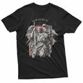 Archangel Michael Make No Peace With Evil  Gothic Christian T-Shirt