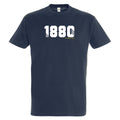 Preston North End Football Shirt 1880 Est Year Retro Gift Casual T Shirt