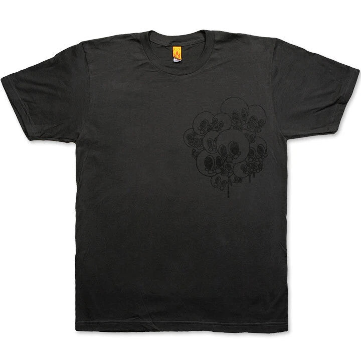 Laughing Skulls - Men's dark gray and black t-shirt