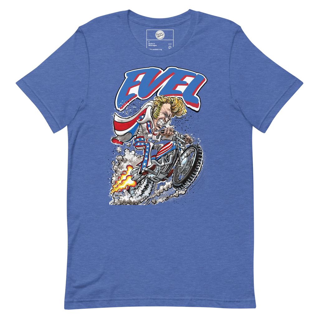 Evel Knievel® - Evel Rides Again in this Cool Artist Rendition
