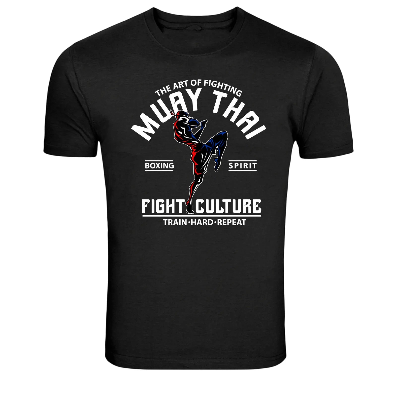 Muay Thai Fight Culture Boxing Martial Arts Fighter T-Shirt