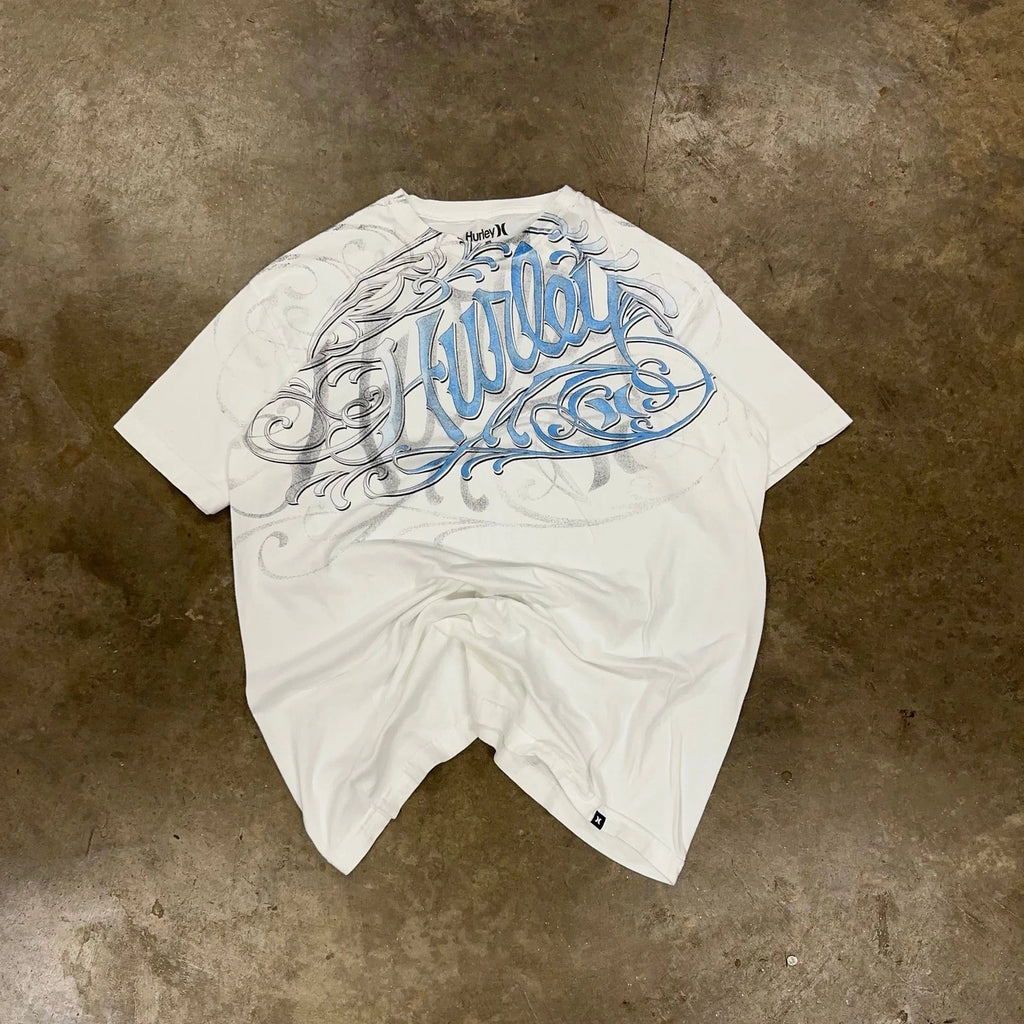 Vintage Hurley Y2K Shirt Size XL Surfer Skater Affliction Ed Hardy