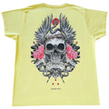 Men's Sullen Art Collective Haefs Skull & Wings MMA Tattoo Tee T-Shirt Large