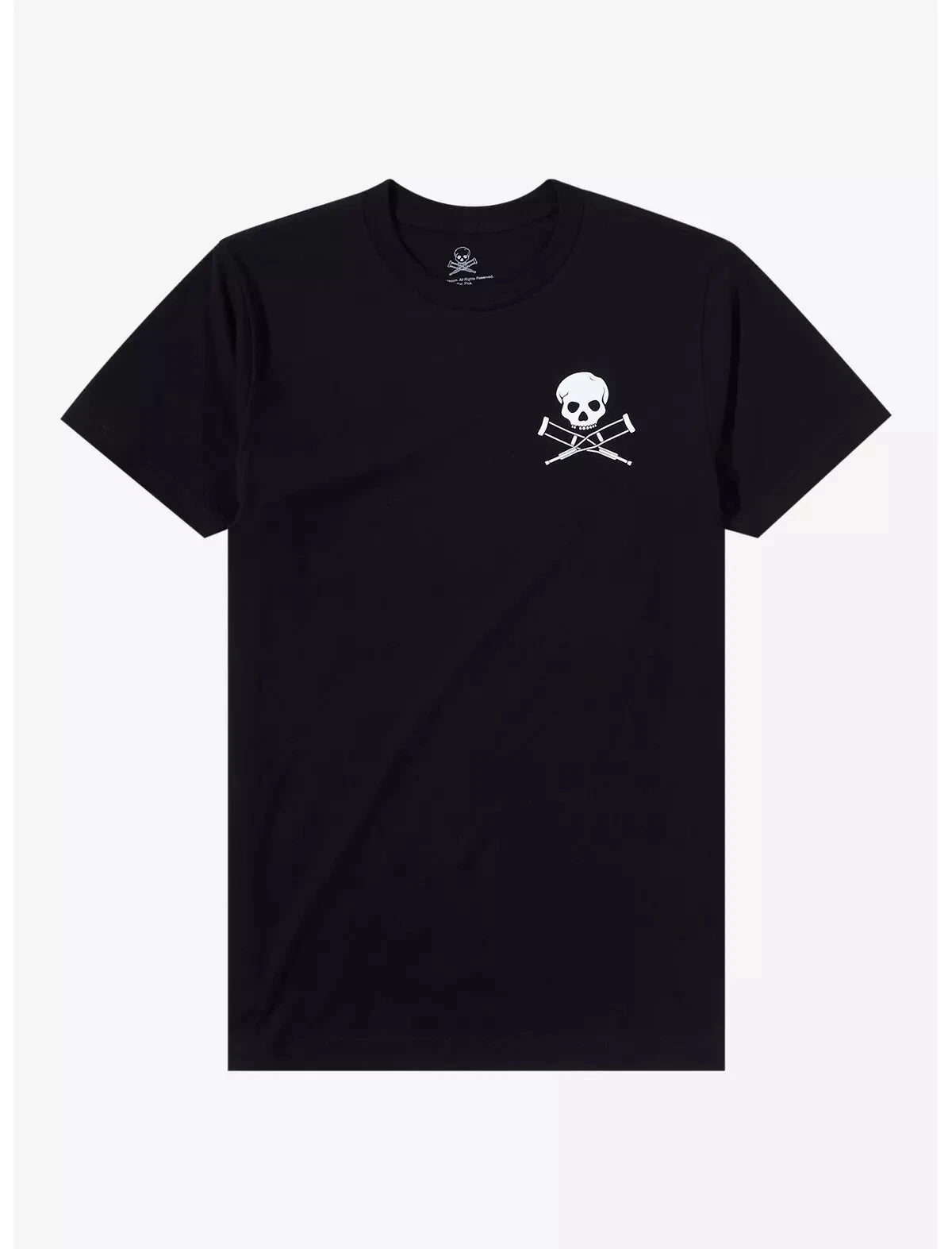 Jackass Logo Warning  Black T-Shirt New