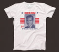 Nixon For President T Shirt 637 Retro Election Campaign 70s Watergate Republican