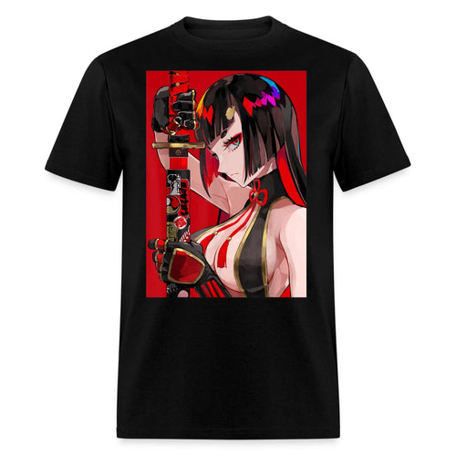 Anime Sexy Ecchi Girl shirt Samurai Waifu Japanese Aesthetic Otaku Kawaii TShirt