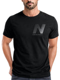 Men's T-Shirt front print-halftone-cotton shirt men fashion street style