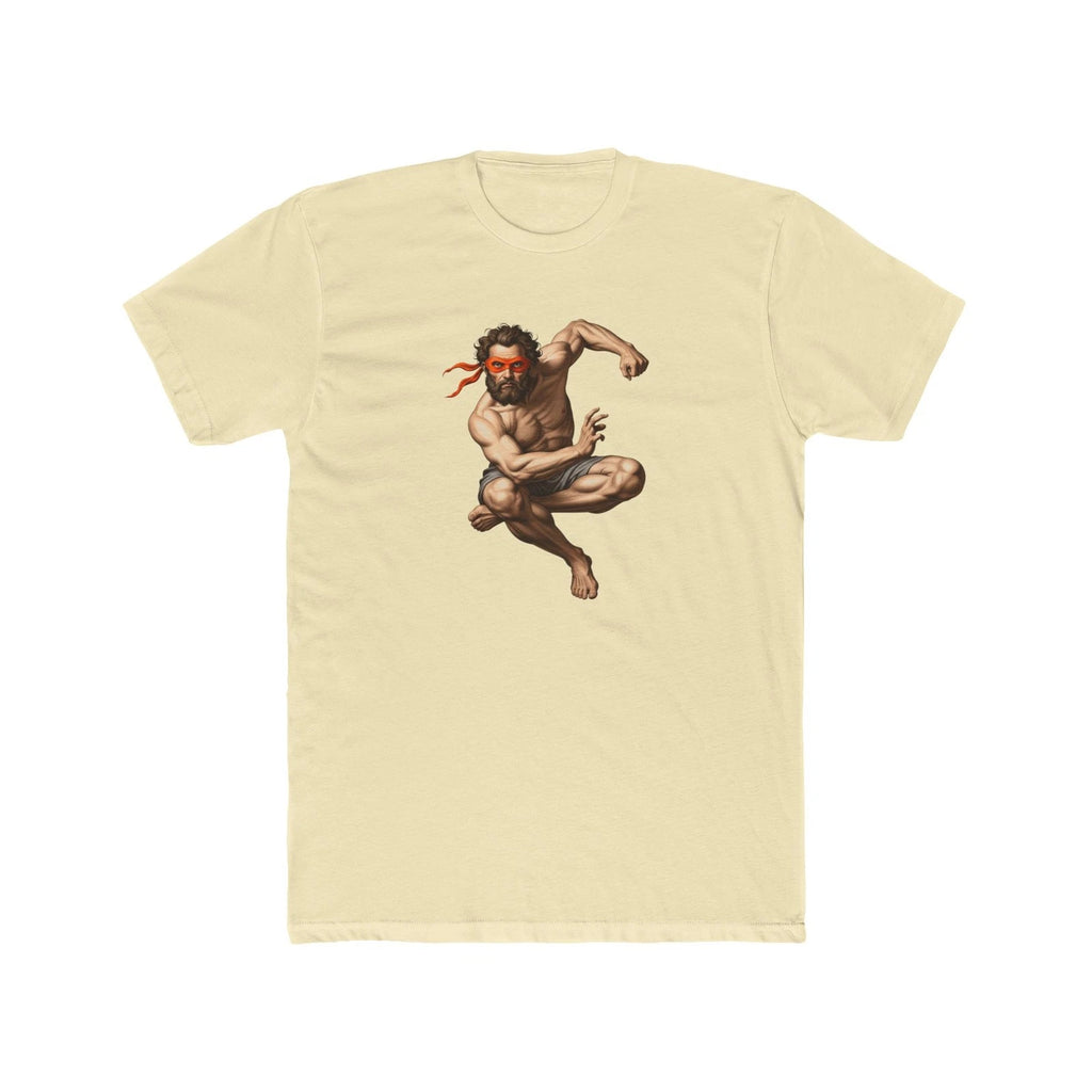 Renaissance Michelangelo Inspired Graphic Tee | Ninja Art Unisex Shirt