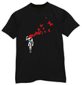 BANKSY BUTTERFLY SUICIDE T-SHIRT - Urban Art Butterflies Girl - Sizes S-XXXL