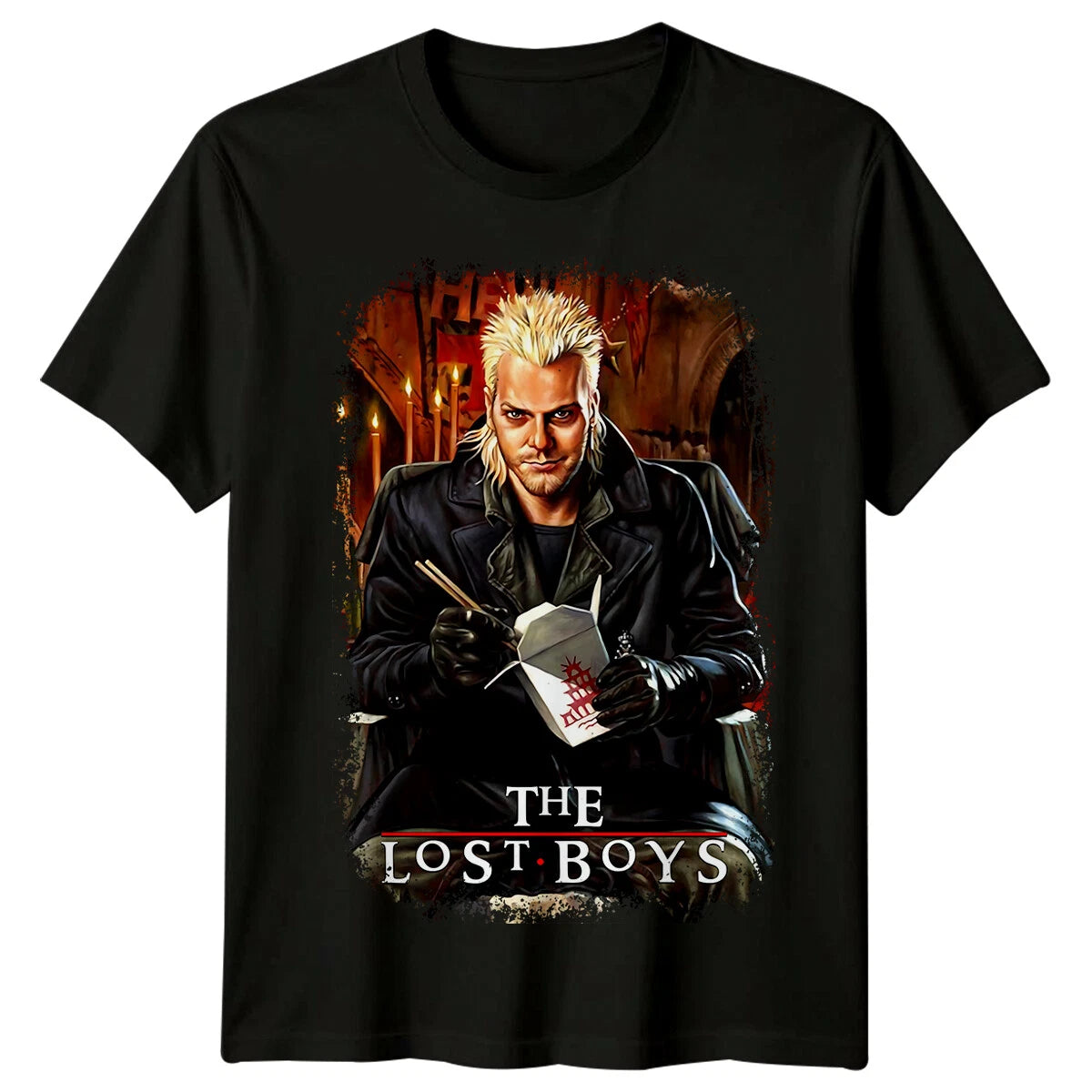The Lost Boys (1987) Movie Poster Inspired T-Shirt Retro Film Classic Tee Unisex