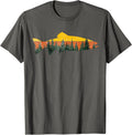 Trout Fly Fishing Outdoor Forest Nature Wildlife Fisherman T-Shirt