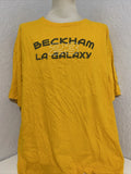 Men’s Vintage David Beckham LA Galaxy #23 Adidas T-Shirt Soccer MLS SZ 2XL