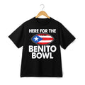 Here For The Benito Bowl Graphic T-Shirt Puerto Rico Football Fan Tee Unisex