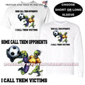 Soccer Zombie Team Mascot Player Victim Not Opponent Custom Cartoon T Shirt