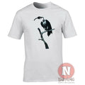 Banksy fuel vulture funny urban art graffiti t-shirt stencil street
