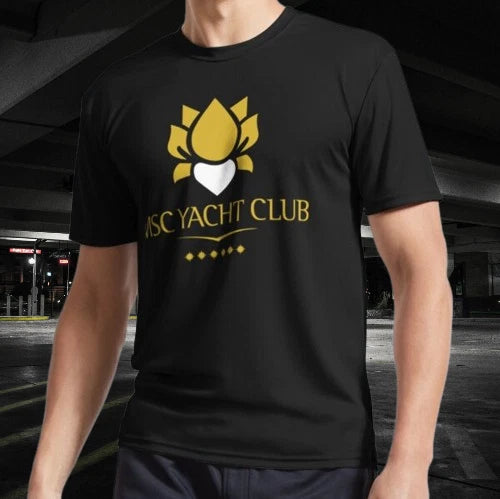 MSC Yacht Club Logo Design Classic Logo Active T-Shirt Funny Size S to 5XL