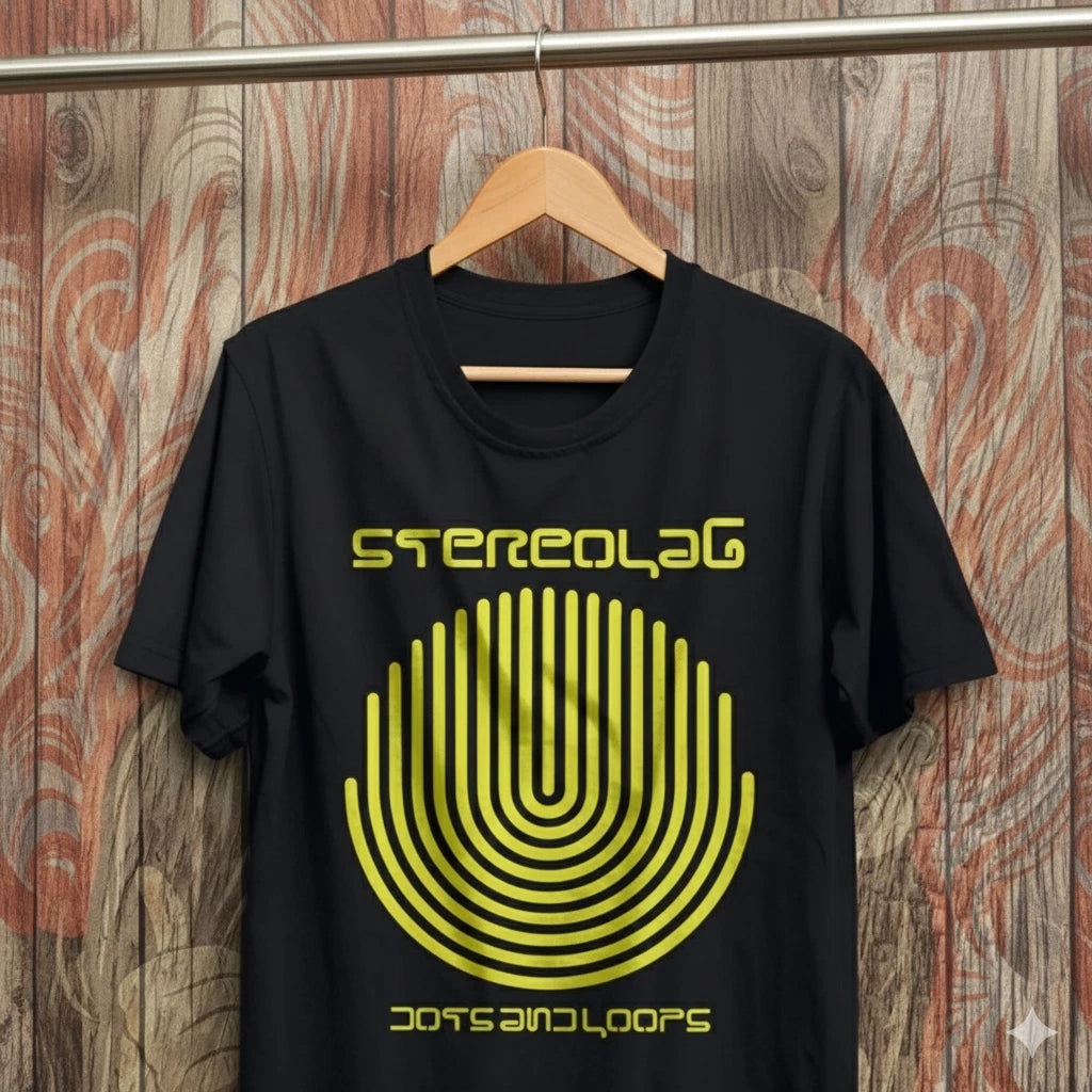 Stereolab “Dots and Loops” Retro Music Graphic T-Shirt - T906