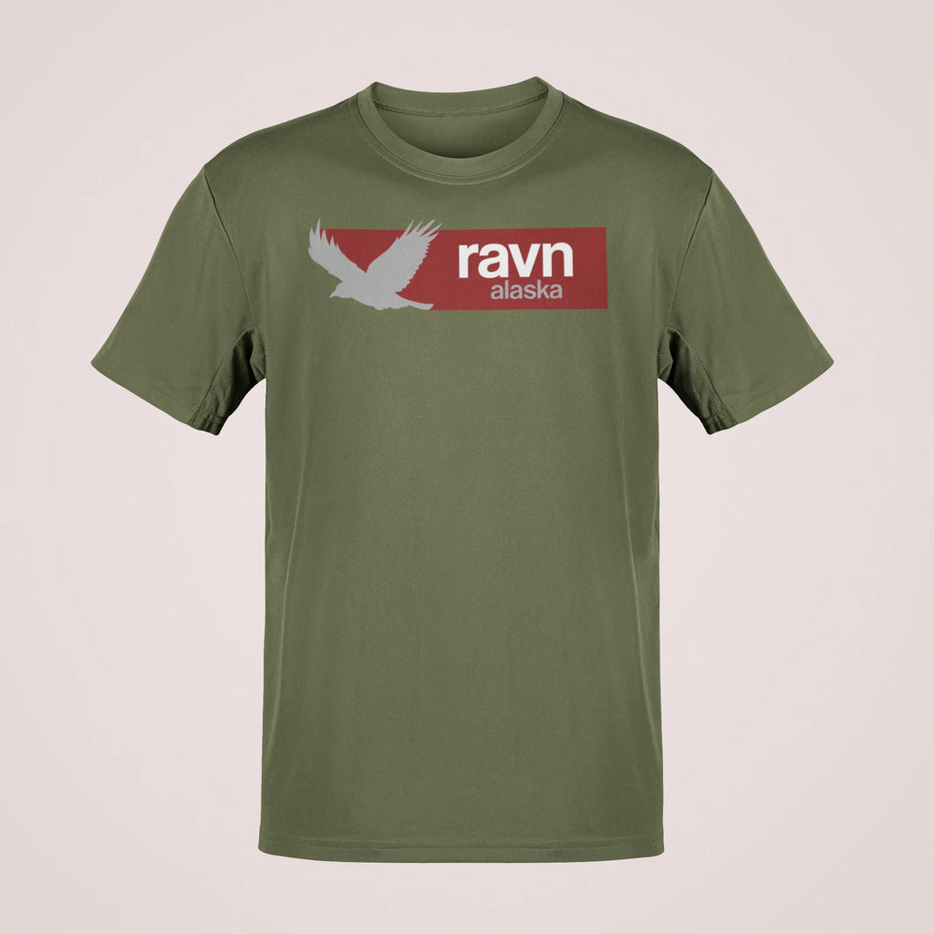 Ravn Alaska Airlines Vintage Logo T-Shirt Aviation Enthusiast
