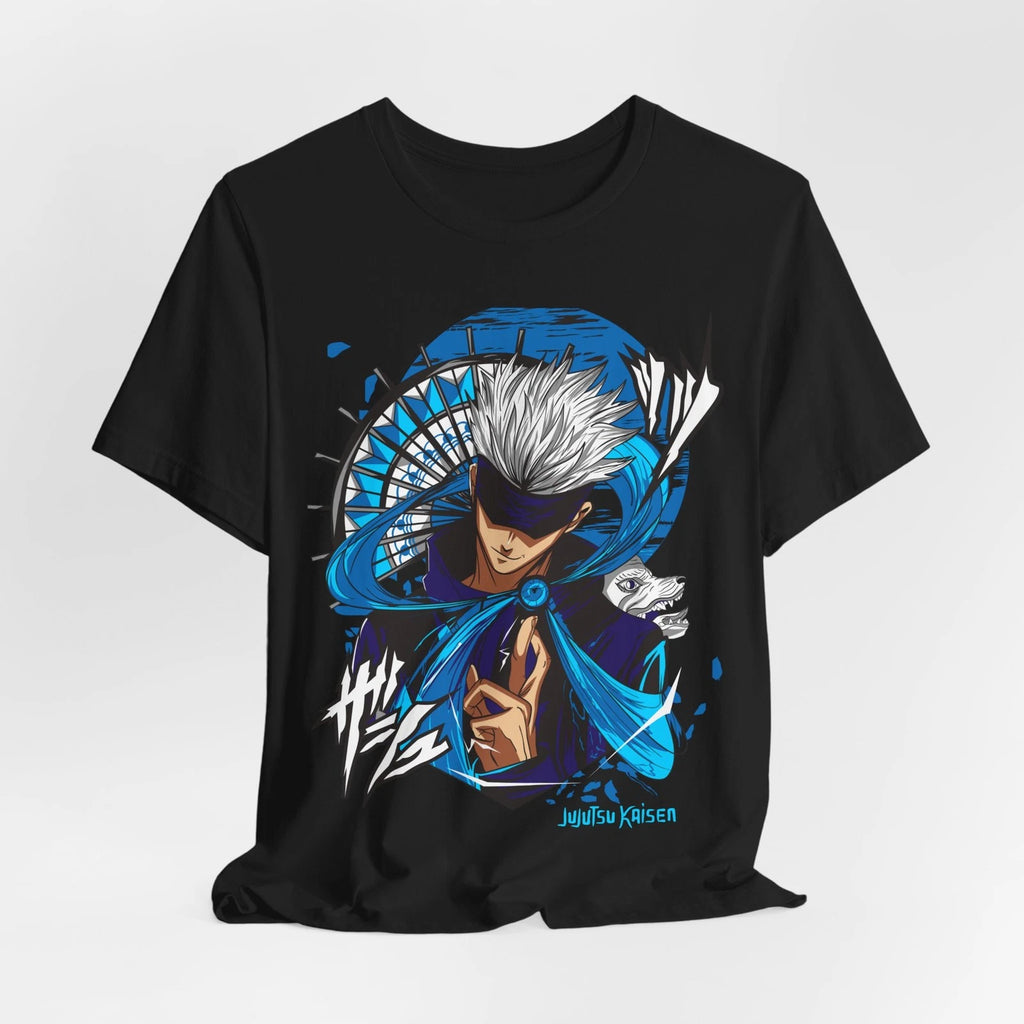 Satoru Gojo Anime Graphic Tee - Unisex Shirt, Manga Character Top, Japanese