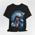 Satoru Gojo Anime Graphic Tee - Unisex Shirt, Manga Character Top, Japanese