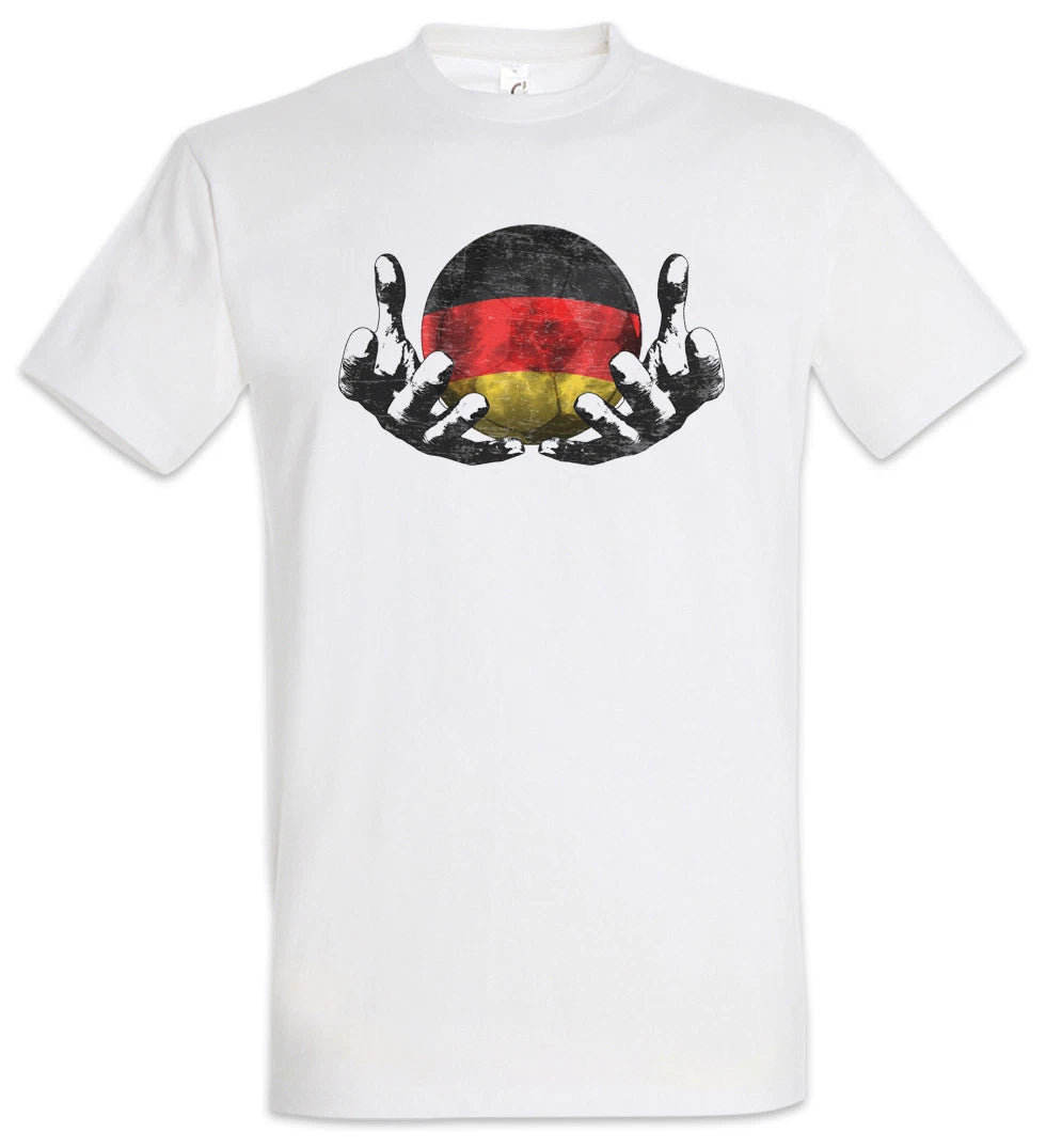 Germany Football Magic Ball T-Shirt german Soccer Flag Banner World Championship